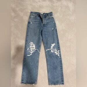 Agolde Blue Denim Jeans